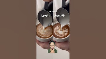 Level 1 vs Level 99 #shorts #shortvideo #coffee