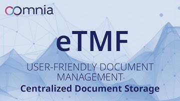 oomnia eTMF Features - Centralized Document Storage