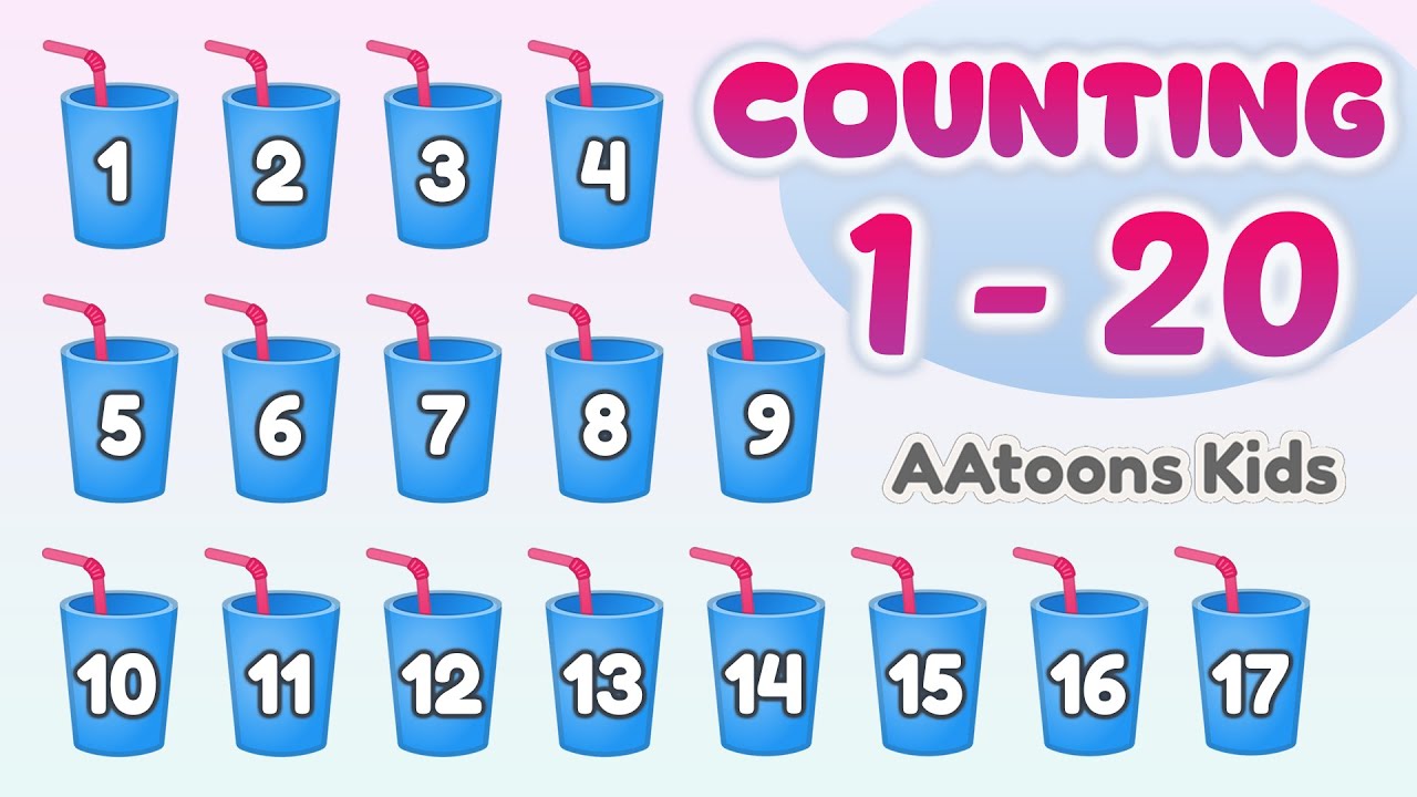 Learn Counting | Learn to count from 1 to 20 | Learn Numbers and Counting 1 to 20 | Maths for Kids