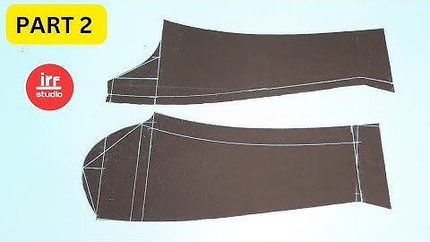 Part 2 | Shawl Collar Coat Sleeve Cutting ✂️ | Coat Sleeve Cutting Full Tutorials