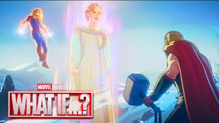 Thor Vs Captain Marvel | Frigga comes to rescue | Frost Giant Loki & Party Thor | What if S01 E07