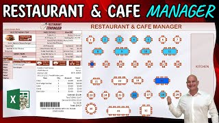 كيفية إنشاء تطبيق مدير مطعم ومقهى في Excel + تنزيل مجاني screenshot 4