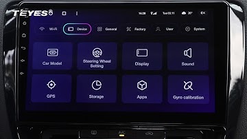 TEYES CC3 Features Device Settings