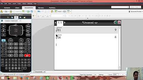TI Nspire Square Root, Cube Root and Other Indexes