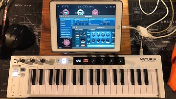 New ATMOSPADZ for Waverley and a Touch of GAUSS Field Looper - Live iPad Demo - Music at the End