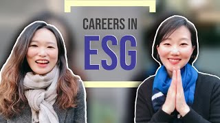 Careers in ESG! Advice on work/study, resume-building & networking [ft. Ewha GSIS grad Sooyoung]