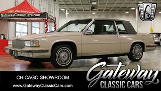 1988 Cadillac Coupe Deville Gateway Clic Cars Chicago
