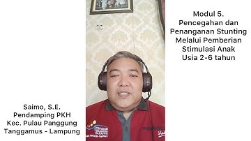 VIDEO TUGAS MODUL 5 PENCEGAHAN DAN PENANGANAN STUNTING.