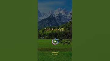 سعد الغامدي سورة المؤمنون