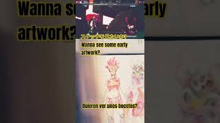 #shorts @LoadingGeek Lisa sketches and gameplay #sketches #artwork #mostroscopy