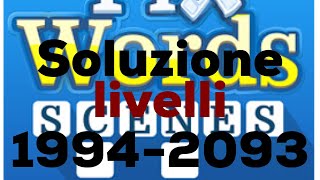 Soluzione PixWords Scenes Answers livelli 1994-2093