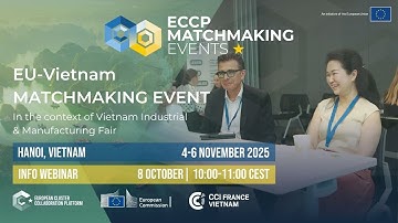 Info Webinar: EU-Vietnam Matchmaking Event 2025 in Hanoi, Vietnam