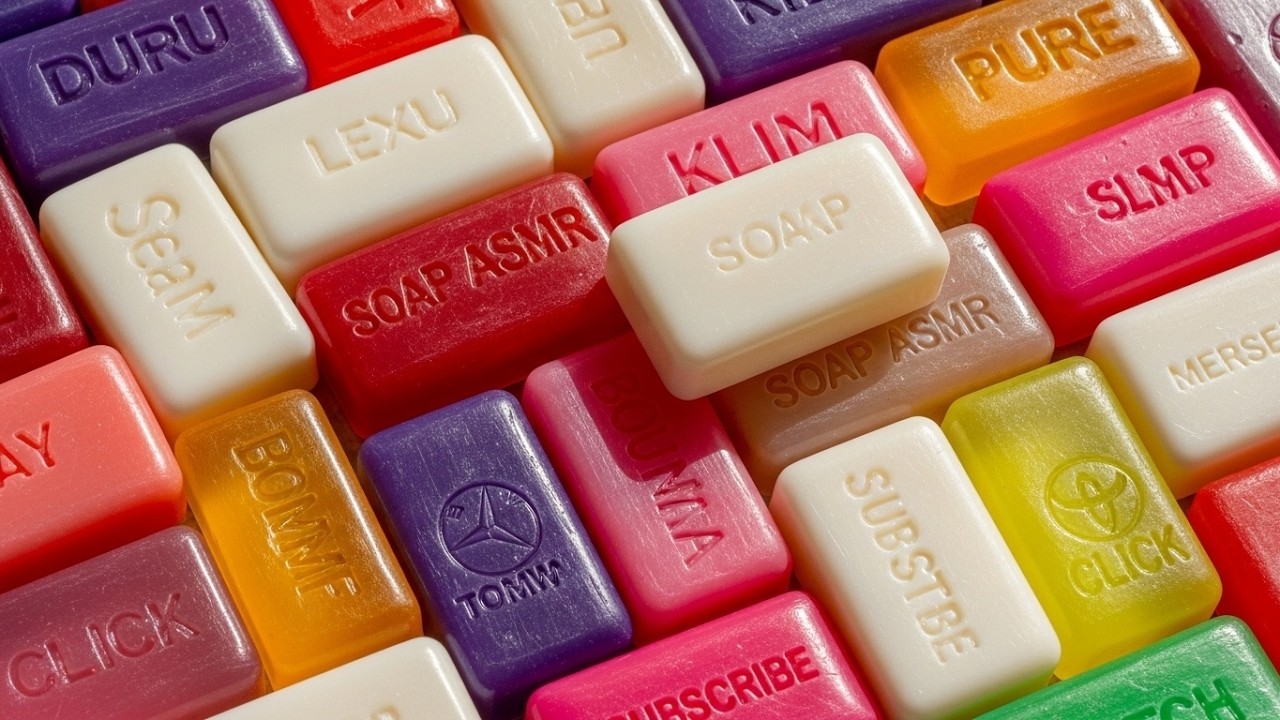 ASMR वीडियो साबुन | अनबॉक्सिंग और रिलैक्स | नो म्यूजिक ✨