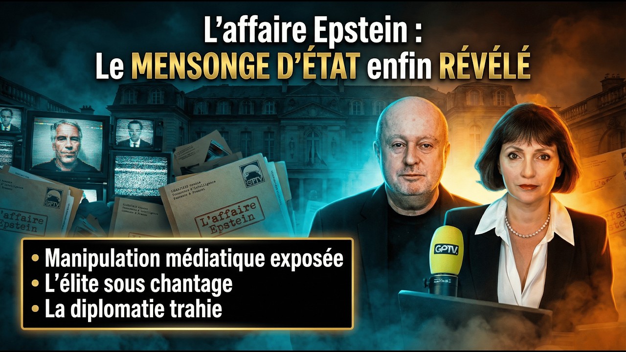 Affaire Epstein : les dessous du CAMOUFLAGE d’État | GPTV