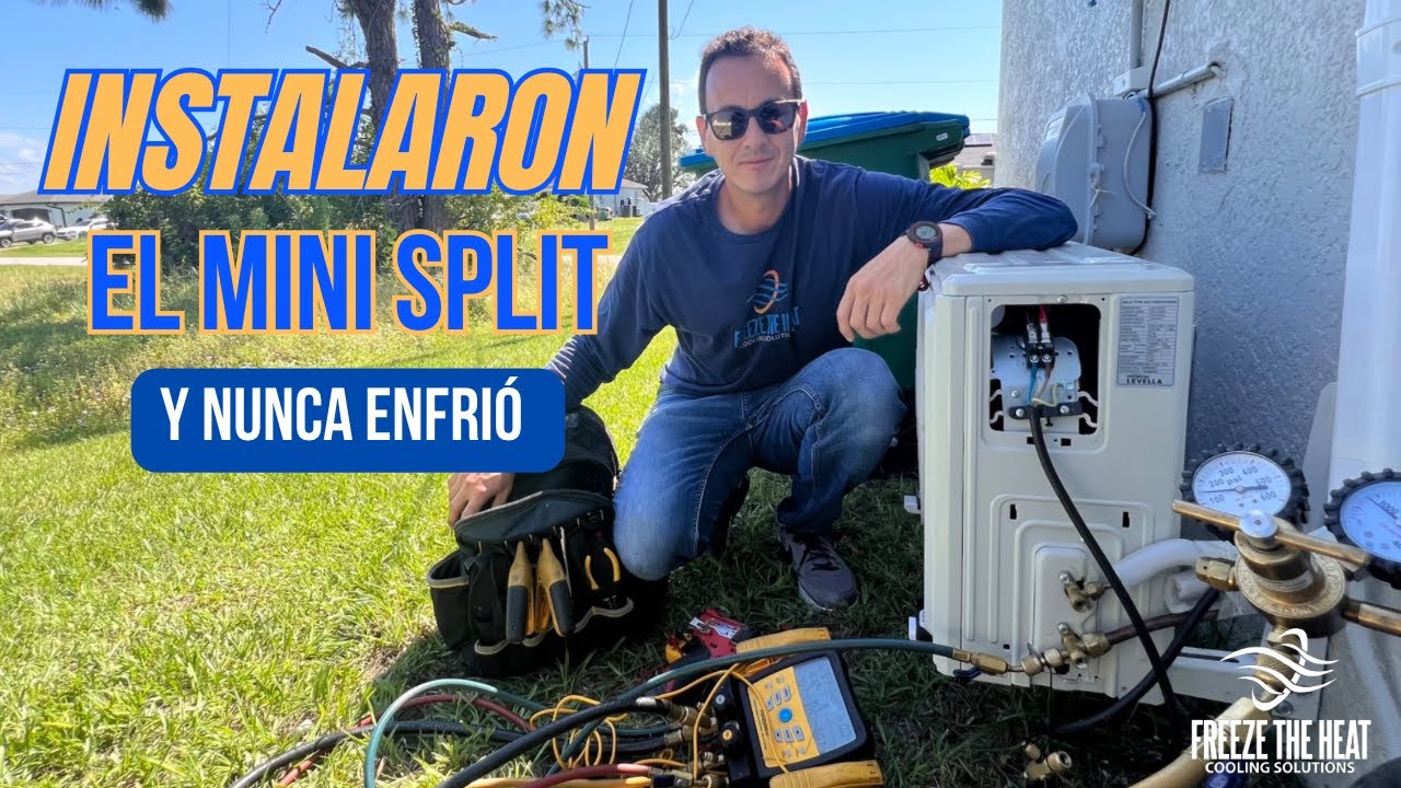 Диагностика, вакуумирование и заправка кондиционера MINI SPLIT за один вызов.