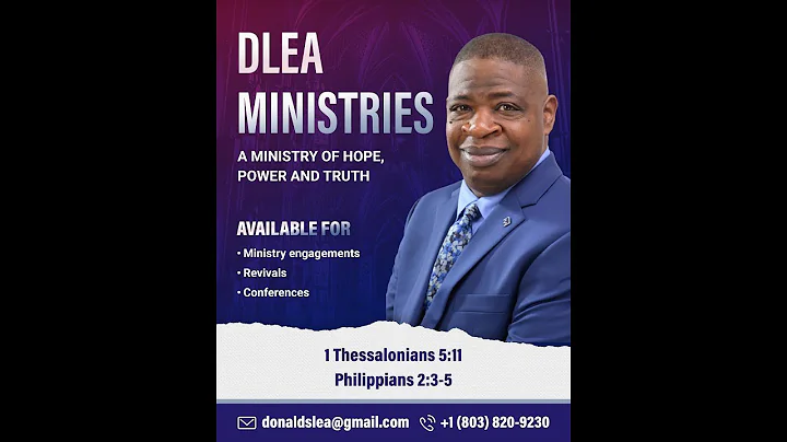 Minister Donald Lea- Sunday Morning Inspiration-Hi...