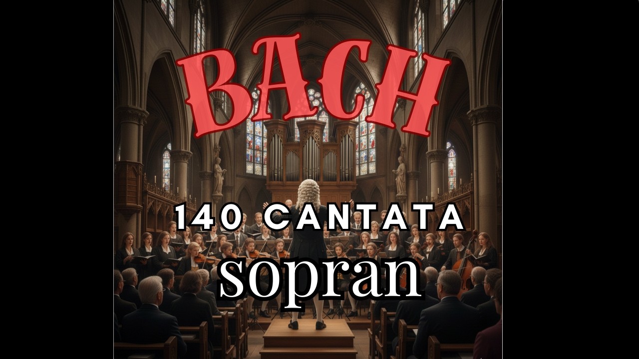 Bach Cantata 140 Sopran Gloria sei dir gesungen/Gloria hark! Heaven is ringing
