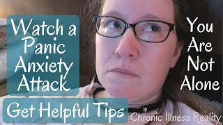 Panic Anxiety Attack Live Footage | How To Get Through An Anxiety Attack | Tips for Anxiety Attacks