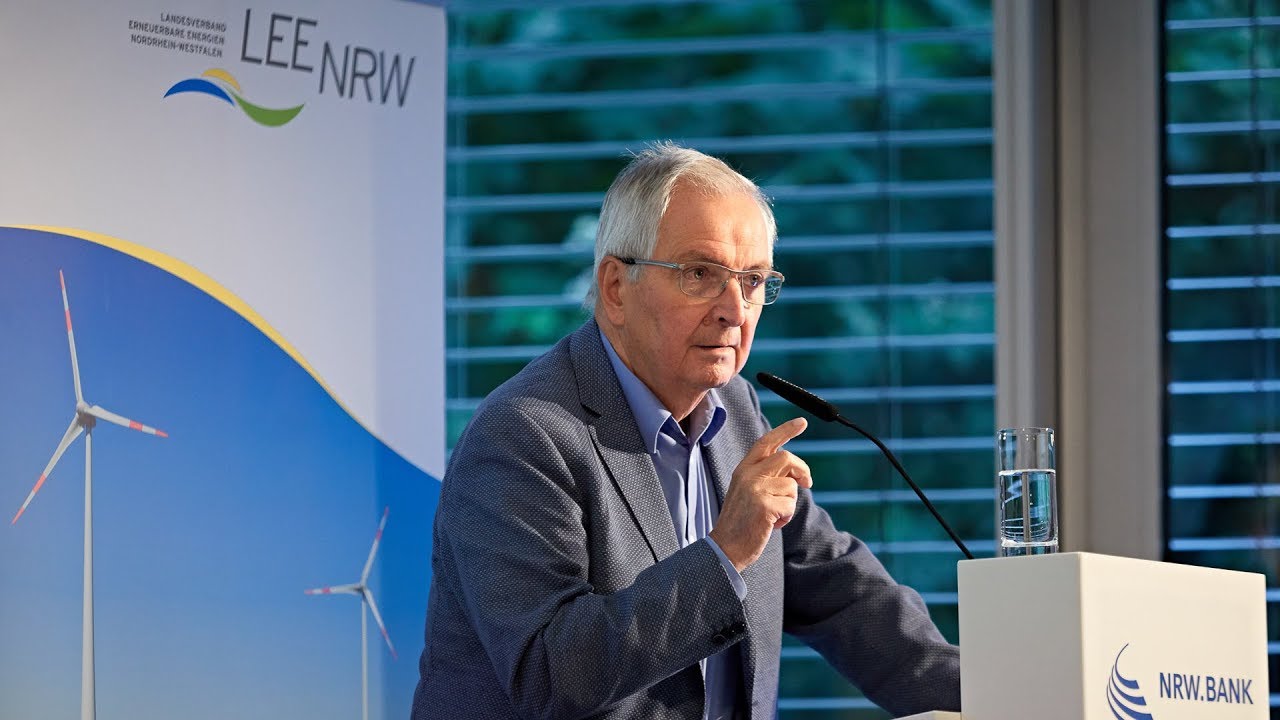 Prof. Klaus Töpfer beim LEE-Sommerempfang 2017