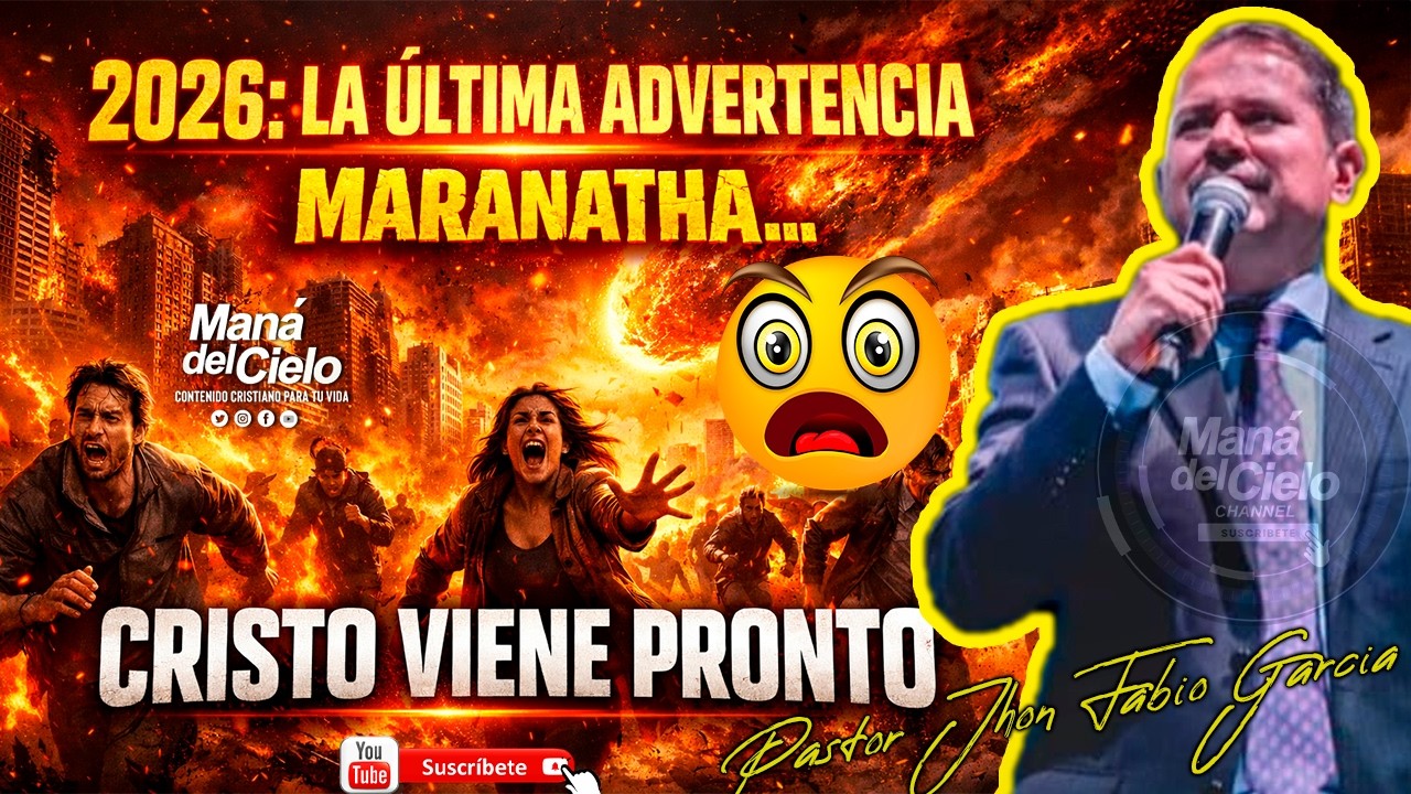 🟡2026 ULTIMA ADVERTENCIA😭el AÑO DEL CAOS😭CRISTO VIENE😭 MARANATHA🙌Pastor Jhon Fabio Garcia IPUC