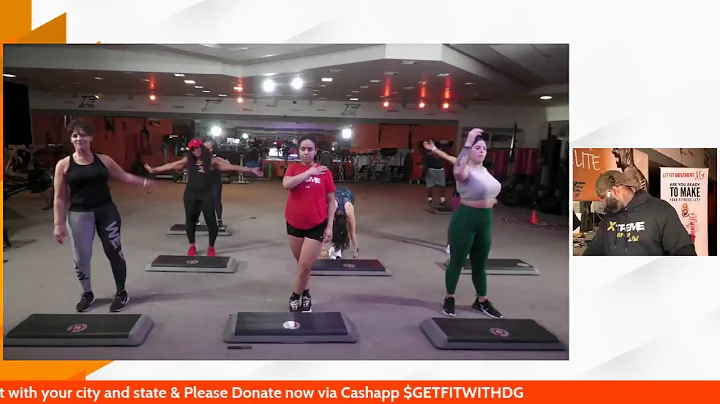 INTERMEDIATE & ADVANCED STEP AEROBICS // XTREME HIP HOP WITH DG