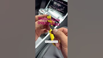 Cáp sạc Lò Xo tiện lợi và gọn gàng cho các xế yêu ạ #automobile #phukienoto #smartphone #ticicar #re