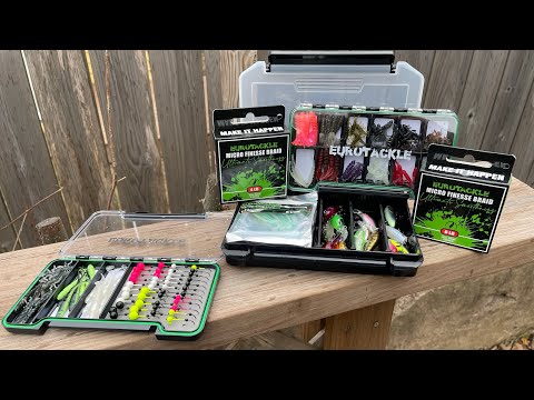 Unboxing NEW Eurotackle Micro Finesse Braid and Euro Lockers 