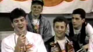New Kids On The Block on Nickelodeon 1988