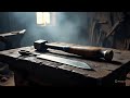 The Ultimate Forging Test – Strongest Knife Wins! 🏆🔥 #blacksmith #knifetest #forging 