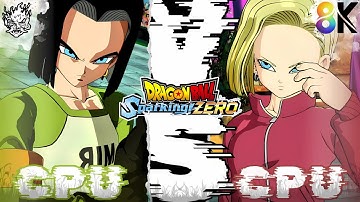 DRAGON BALL: Sparking! ZERO - [Ai vs Ai] Android 17 vs Android 18 #dragonballsparkingzero