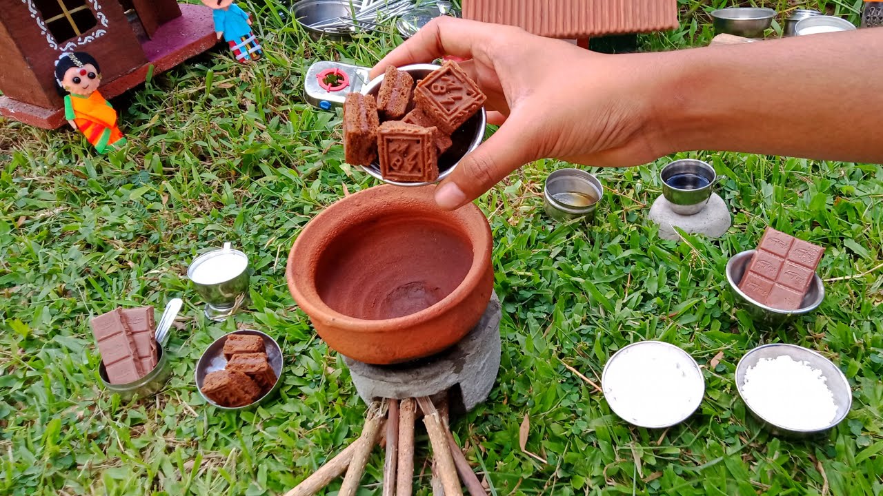 Miniature Chocolate Lava Cake without Egg And Oven Easy Choco Lava