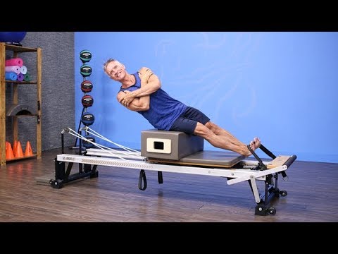 demolition derby Lean with Arms Folded on Pilates Reformer