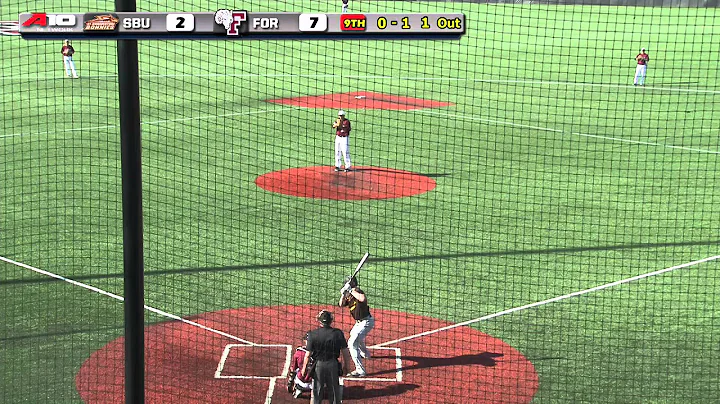 Fordham's Greg Weissert with a pair of Web Gems - ...