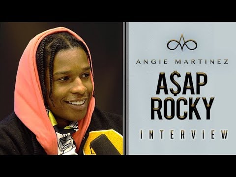 A$ap Rocky Sits With Angie Martinez