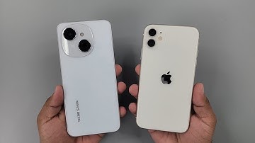 iPhone 11 vs Tecno Spark Go 1