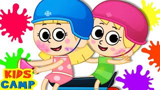 learn colors for kids with colors song and more nursery rhymes songs by kidscamp