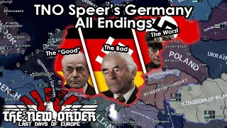 TNO Speer's Germany | Timelapse | All Endings