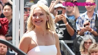 Kate Hudson Speaks At Goldie Hawn & Kurt Russell's Hollywood Walk Of Fame Ceremony 5.4.17