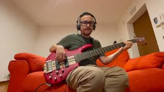 Kingo Hamada - 街のドルフィン - Machi No Dorufin - (Bass Cover)