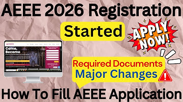 AEEE 2026 Registration - How To Fill Amrita B.Tech 2026 Application Form - Amrita University 2026