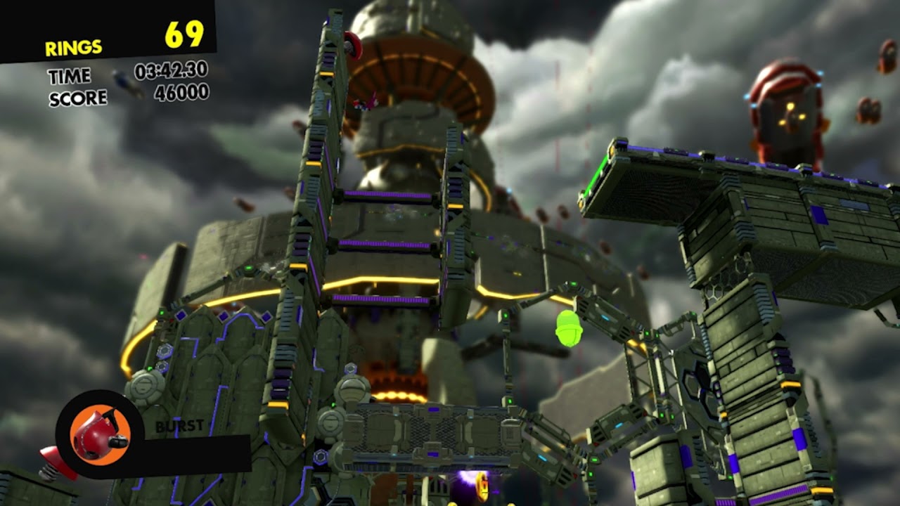 Sonic Forces Nintendo Switch longplay series | Stage 25 Eggman Empire Fortress Imperial Tower