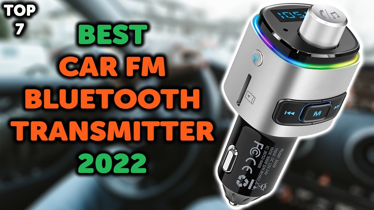 Bluetooth FM Transmitter für Auto, Qc3.0 & 7 Farben LED