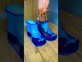 Transform Your Feet with This Fun Glow Hack! ✨🦶💖 #shorts #lifehack