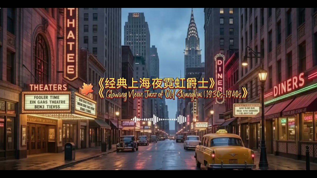 《经典上海·夜霓虹爵士》《 Glowing Neon Jazz of Old Shanghai | 1930s-1940s》