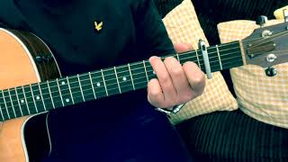 Miniatura del video "Noel Gallagher’s High Flying Birds-Wandering Star-Acoustic Guitar Lesson."