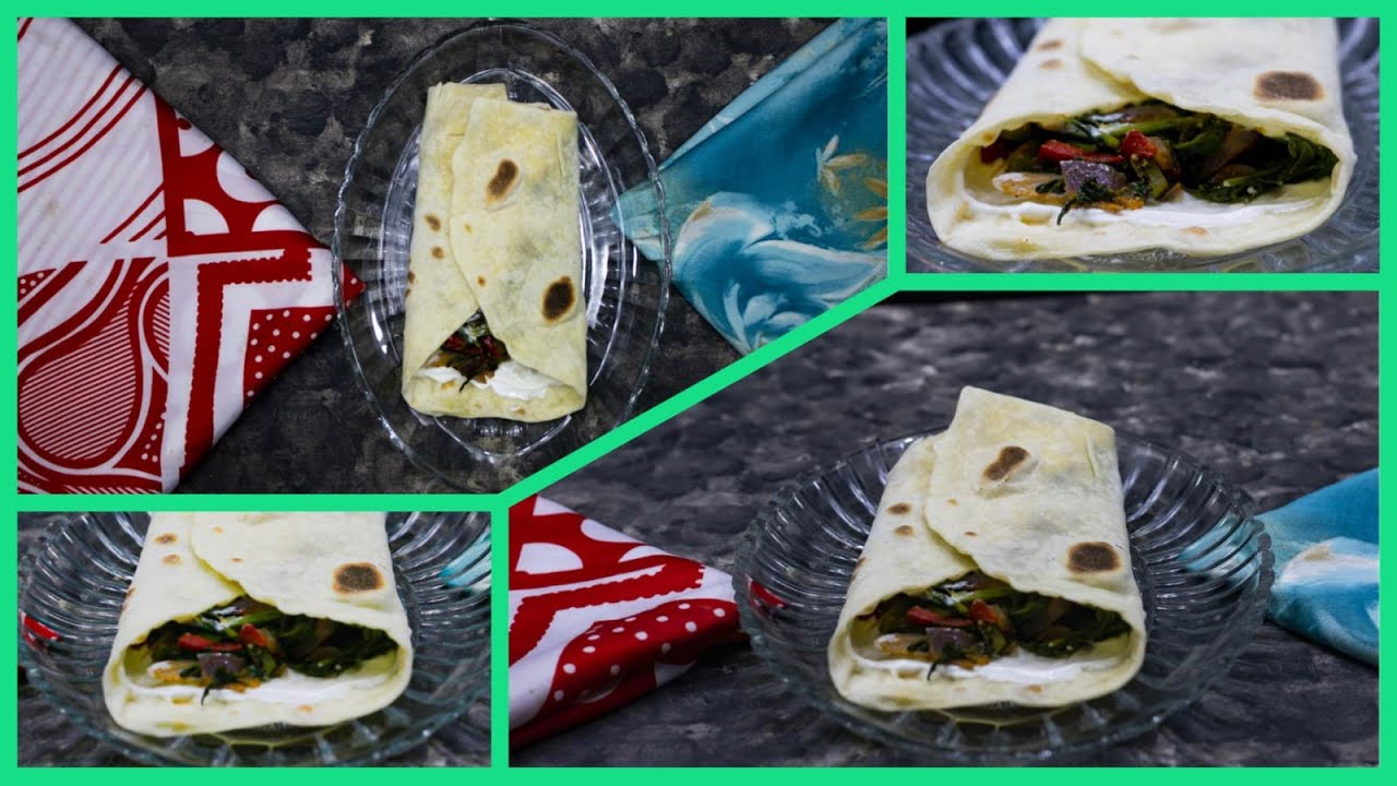 Healthy Spinach Tortilla Wraps For Weight Loss Healthy Lunch Ideas