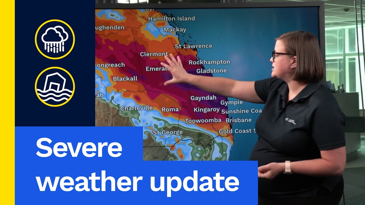 Severe Weather Update: Rain and flooding for south-east Queensland ...