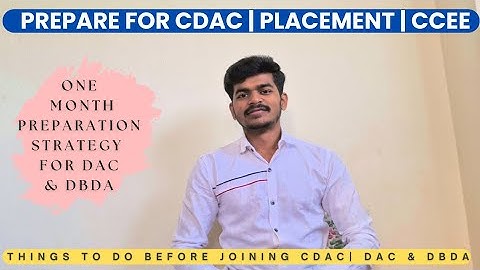 DAC & DBDA Prerequisites📚 | Ultimate Guide to Cracking CDAC! 🎯 | Sunbeam Hostel & Food 🍽️| Job Tips