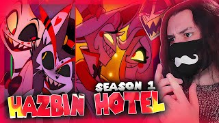 I Reacted To EVERY Song From Hazbin Hotel For The First Time - Hazbin Hotel Reaction
