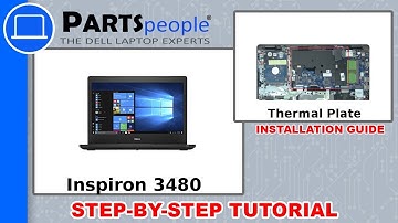 Dell Inspiron 3480 (P89G003) Thermal Plate How-To Video Tutorial